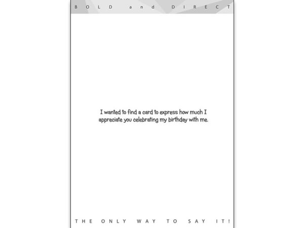 I Wanted a Card to Express