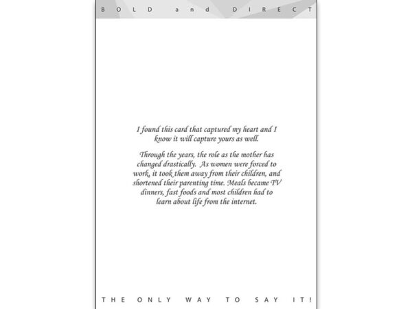I Found This Card That Captured My Heart
