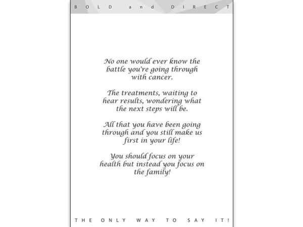 No One Would Ever Know the Battle