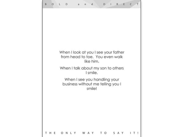 When I Look at You I See Your Father