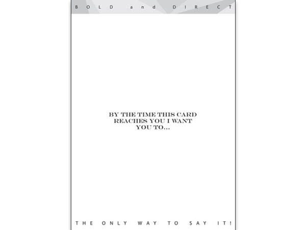 By the Time This Card